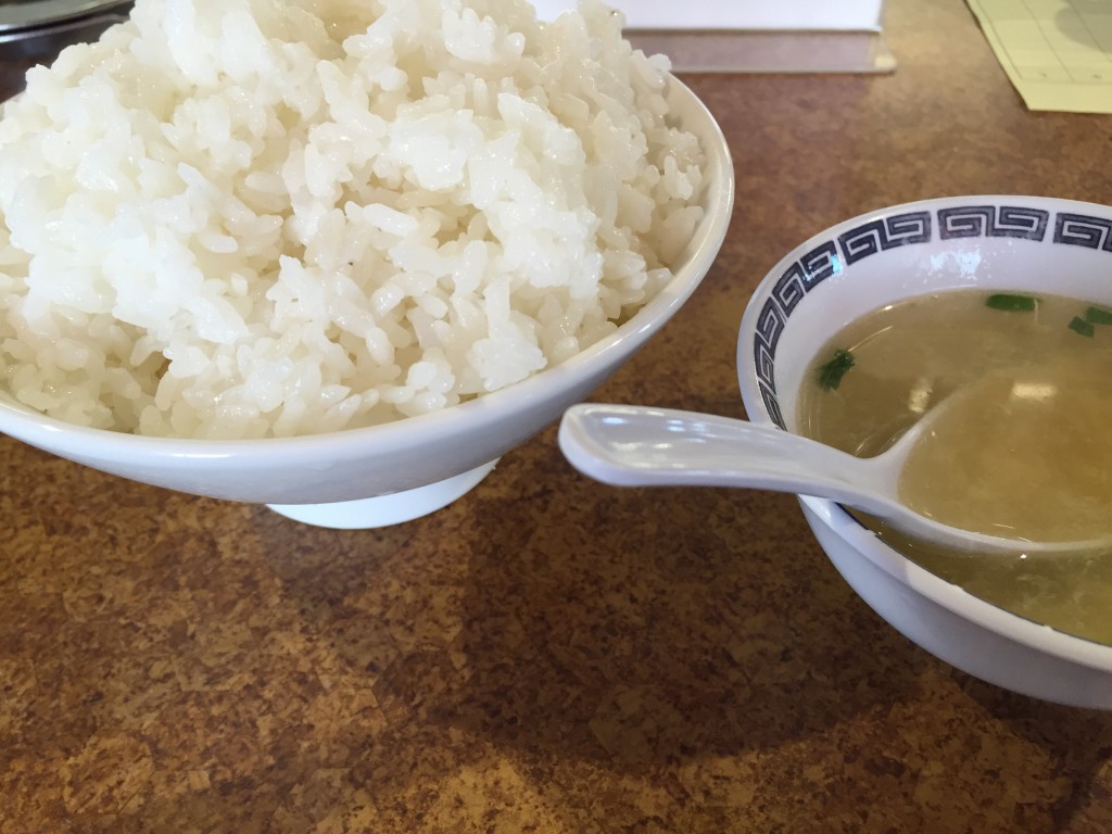 スープとライス