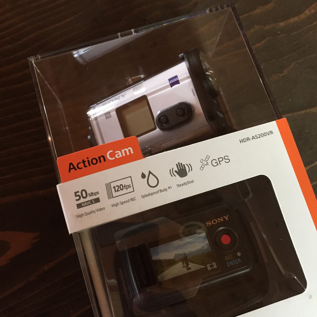 SONY Action Cam HDR-AS200VR