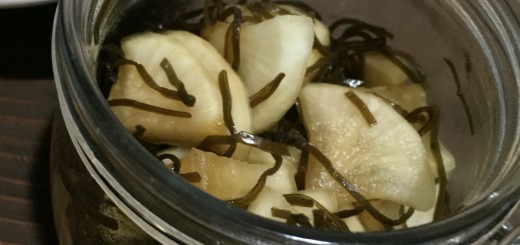 大根の塩昆布漬け